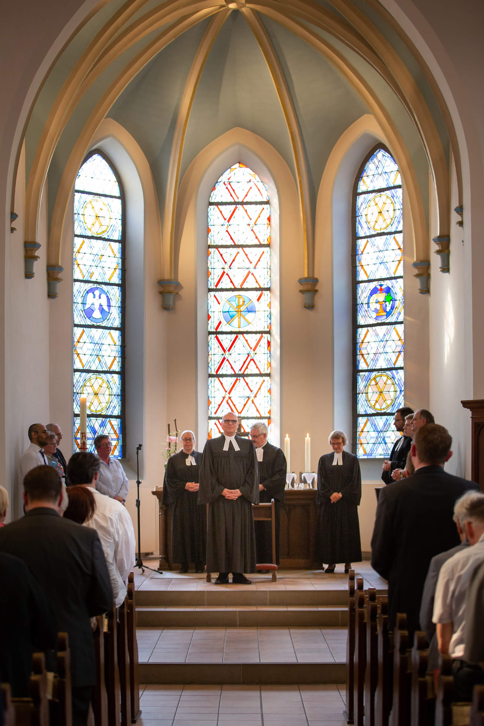 Ernennung von Peter Frank zum Prädikanten (Laienprediger) in der ev. Kirchengemeinde Bottrop